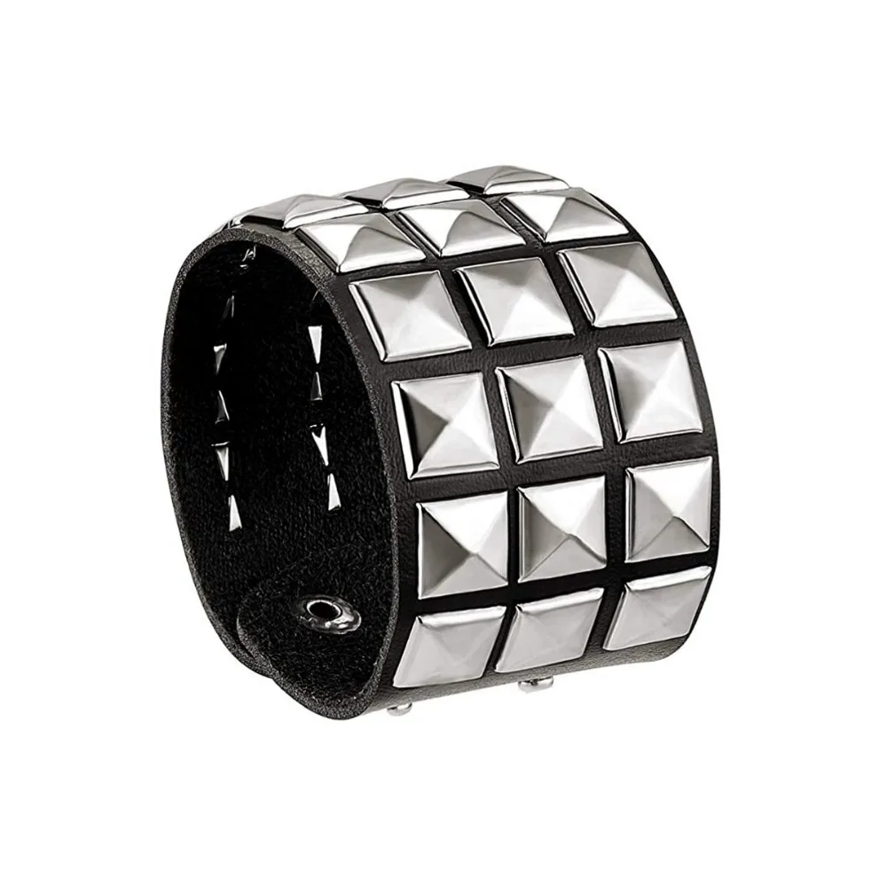 Punk Nail Bracelet with Rivets Bracelets and Bangles Jewelry & Watches Punk Nail Bracelet with Rivets Bracelets and Bangles Jewelry & Watches KDBazar