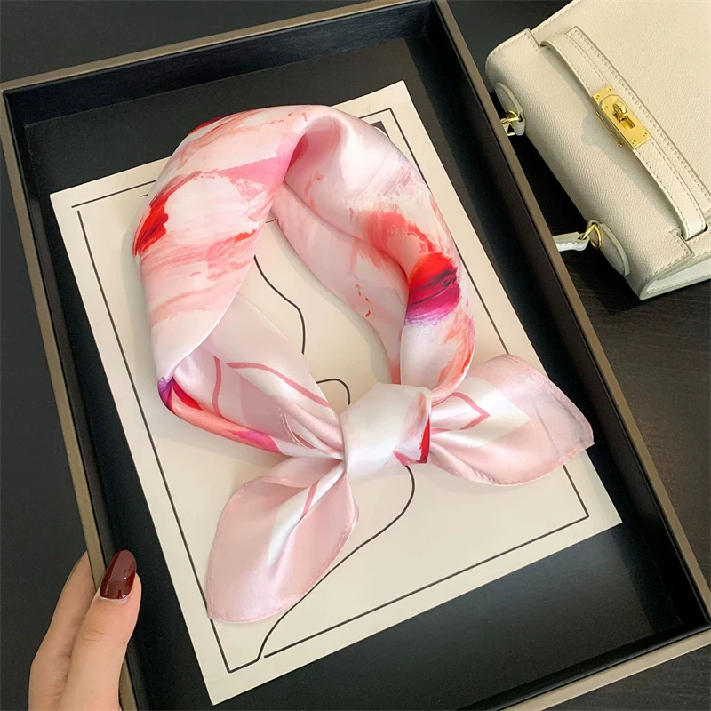 Real Silk Satin Scarf for Women Clothing & Accessories Scarves Women’s Fashion Real Silk Satin Scarf for Women Clothing & Accessories Scarves Women's Fashion KDBazar