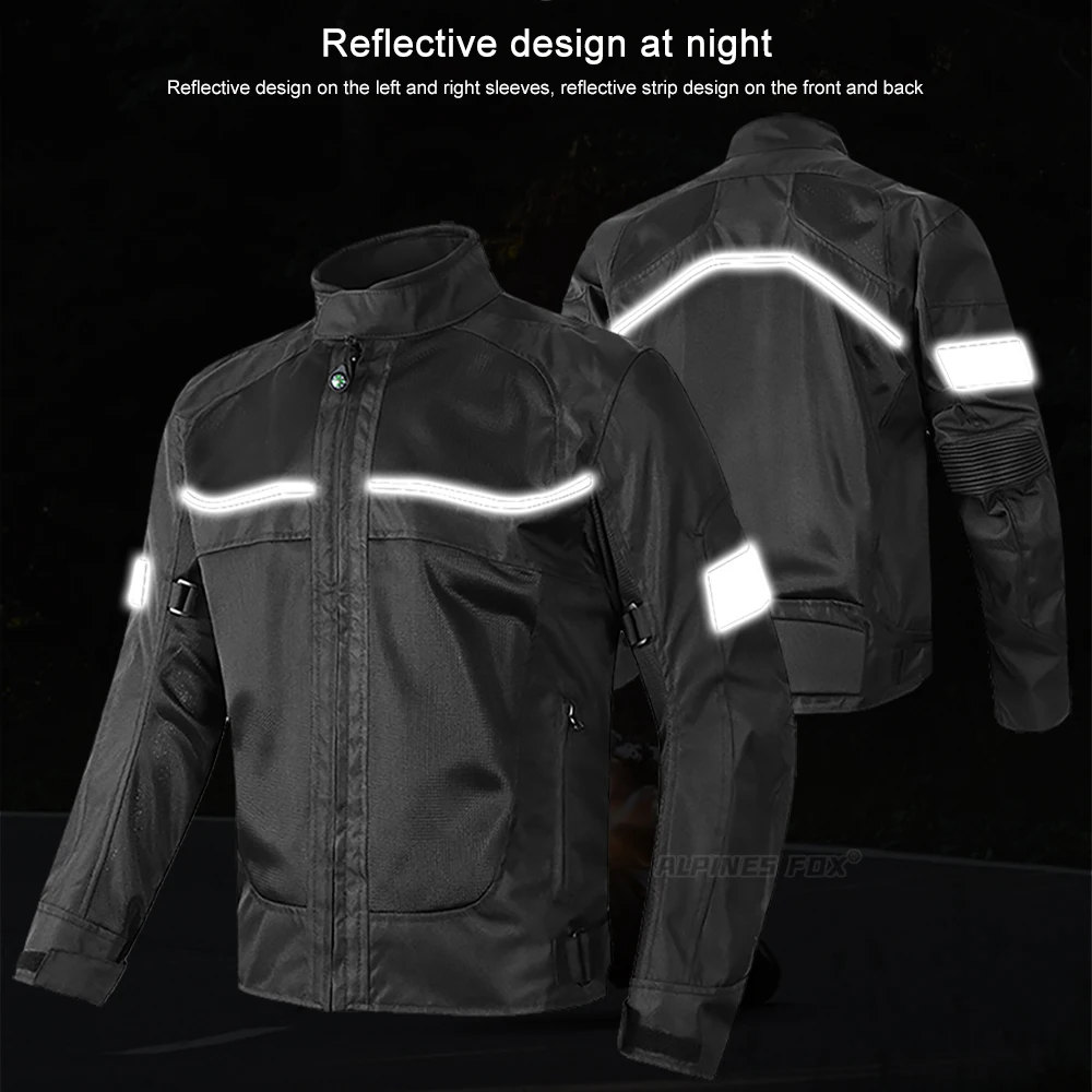Reflective Motorcycle Jacket 2026 – Men’s Riding Coat with Protective Pads Men’s Coats & Jackets Men’s Fashion Motorcycle Jackets for Men Reflective Motorcycle Jacket 2026 – Men's Riding Coat with Protective Pads Men's Coats & Jackets Men's Fashion Motorcycle Jackets for Men KDBazar