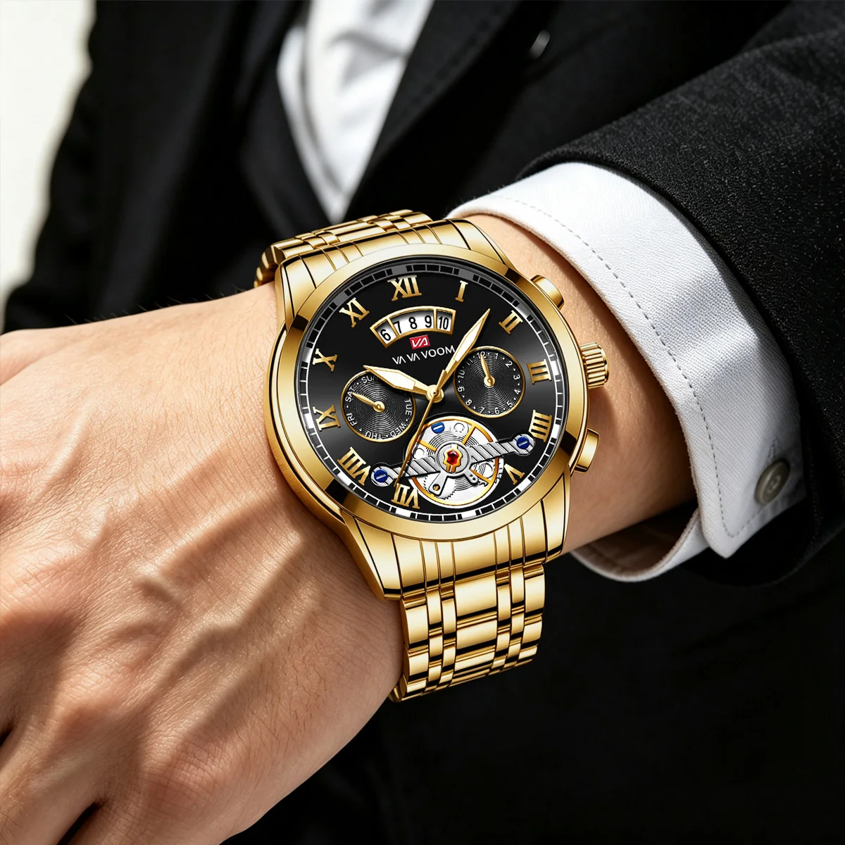 Relogio Masculino Top Brand Mens Luxury Watch Stainless Steel Luminescence Clock Casual Chic 3Bar Waterproof Outdoor Sport Watch Jewelry & Watches Mens Watches Relogio Masculino Top Brand Mens Luxury Watch Stainless Steel Luminescence Clock Casual Chic 3Bar Waterproof Outdoor Sport Watch Jewelry & Watches Mens Watches KDBazar