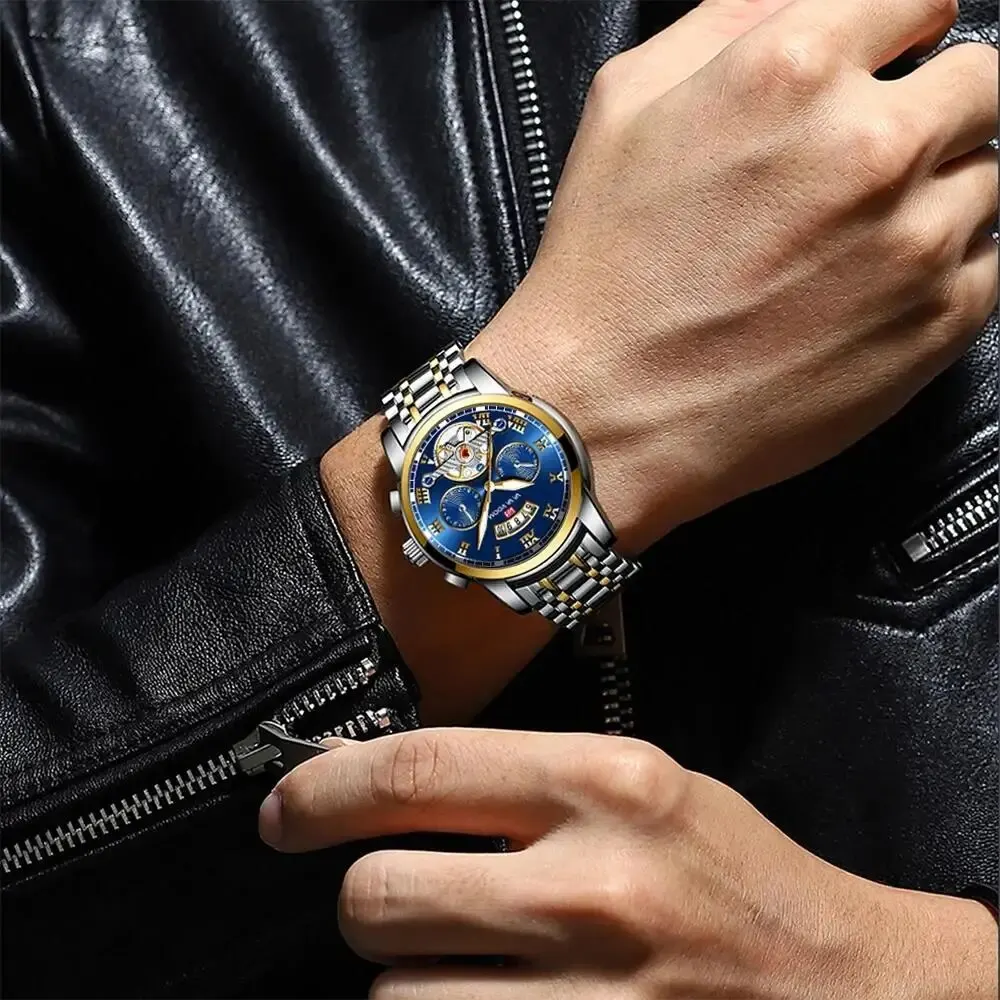 Relogio Masculino Top Brand Mens Luxury Watch Stainless Steel Luminescence Clock Casual Chic 3Bar Waterproof Outdoor Sport Watch Jewelry & Watches Mens Watches Relogio Masculino Top Brand Mens Luxury Watch Stainless Steel Luminescence Clock Casual Chic 3Bar Waterproof Outdoor Sport Watch Jewelry & Watches Mens Watches KDBazar