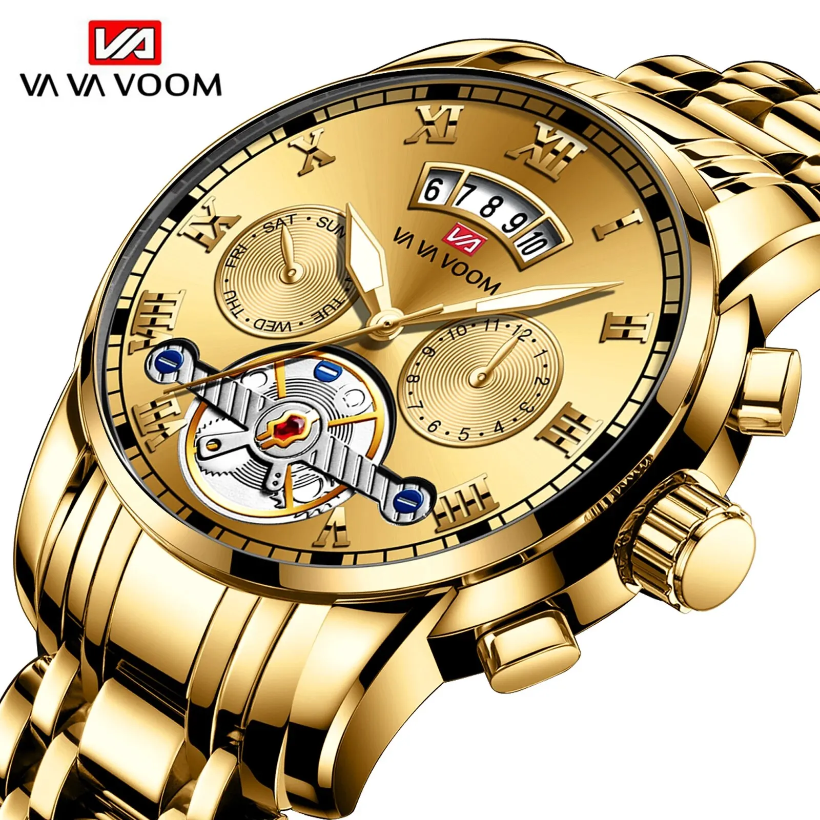 Relogio Masculino watch on wrist