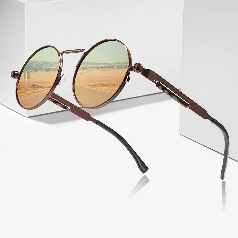 Round Metal Frame Sunglasses TrendyMate Round Metal Frame Sunglasses TrendyMate KDBazar