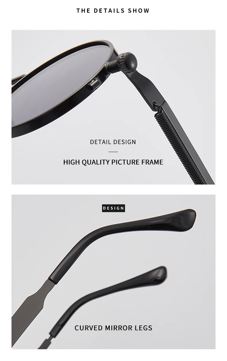 Round Metal Frame Sunglasses TrendyMate Round Metal Frame Sunglasses TrendyMate KDBazar