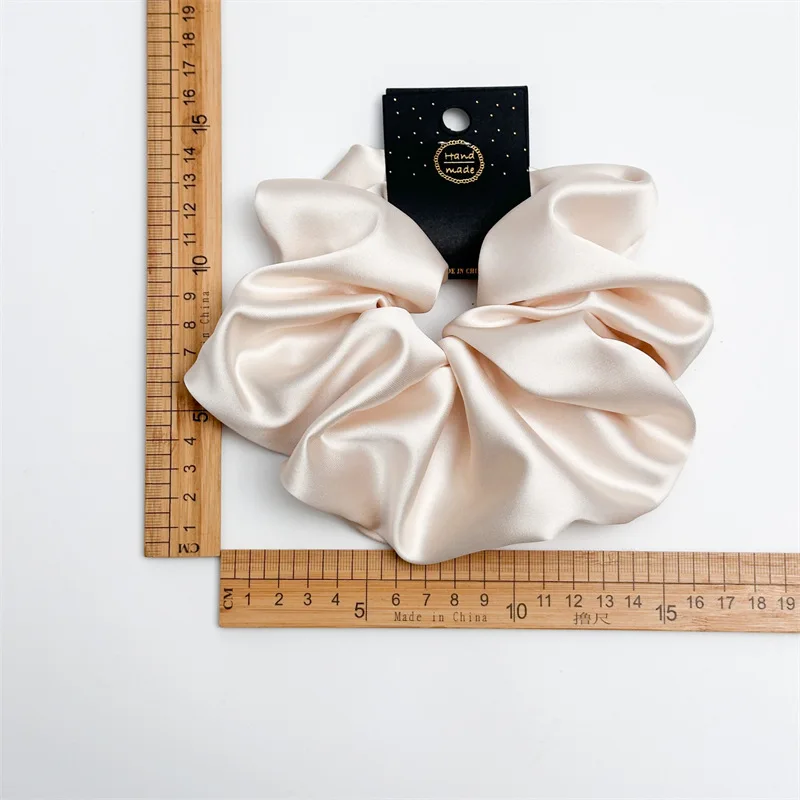 Satin Silk Like Hair Scrunchies Black Big Hair Ties For Girl Scrunchie Solid Color Hair Accessories Scrunch Headbands For Women Satin Silk Like Hair Scrunchies Black Big Hair Ties For Girl Scrunchie Solid Color Hair Accessories Scrunch Headbands For Women KDBazar