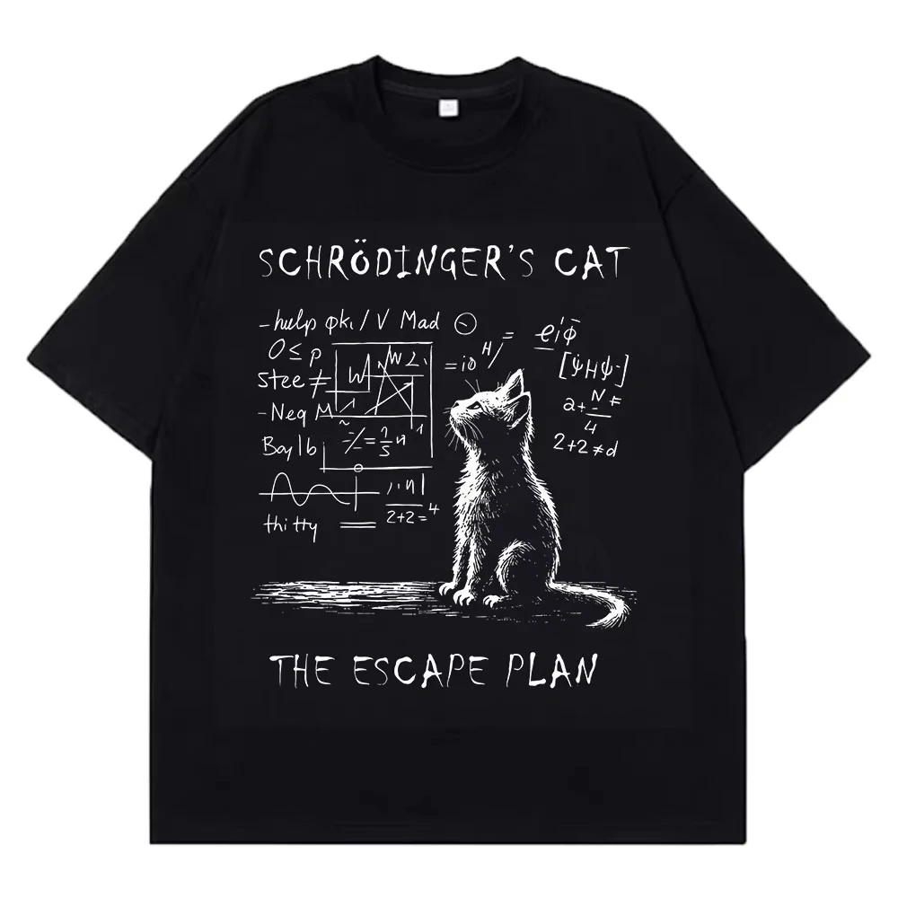 Schrodingers Cat Physics Graphic T-Shirt for Men Men’s Clothing Men’s Fashion Men’s Trendy T-Shirts Schrodingers Cat Physics Graphic T-Shirt for Men Men's Clothing Men's Fashion Men's Trendy T-Shirts KDBazar