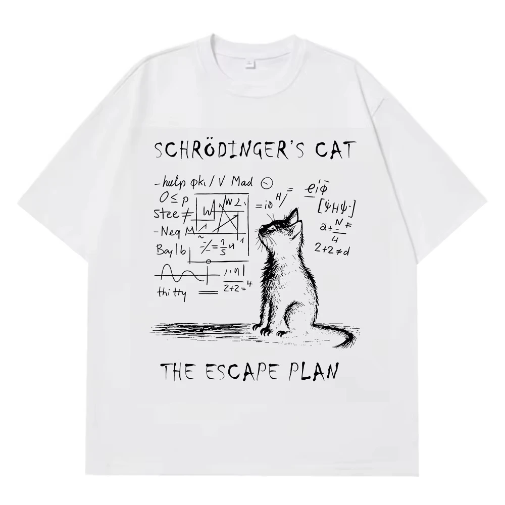 Schrodingers Cat Physics Graphic T-Shirt for Men Men’s Clothing Men’s Fashion Men’s Trendy T-Shirts Schrodingers Cat Physics Graphic T-Shirt for Men Men's Clothing Men's Fashion Men's Trendy T-Shirts KDBazar