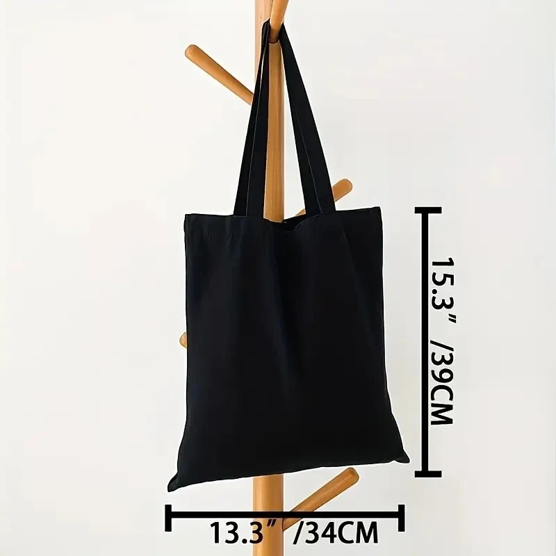Simple and Casual Solid Color Canvas Material Large Capacity Women’s Handheld Shoulder Bag for Shopping and Travel Simple and Casual Solid Color Canvas Material Large Capacity Women's Handheld Shoulder Bag for Shopping and Travel KDBazar
