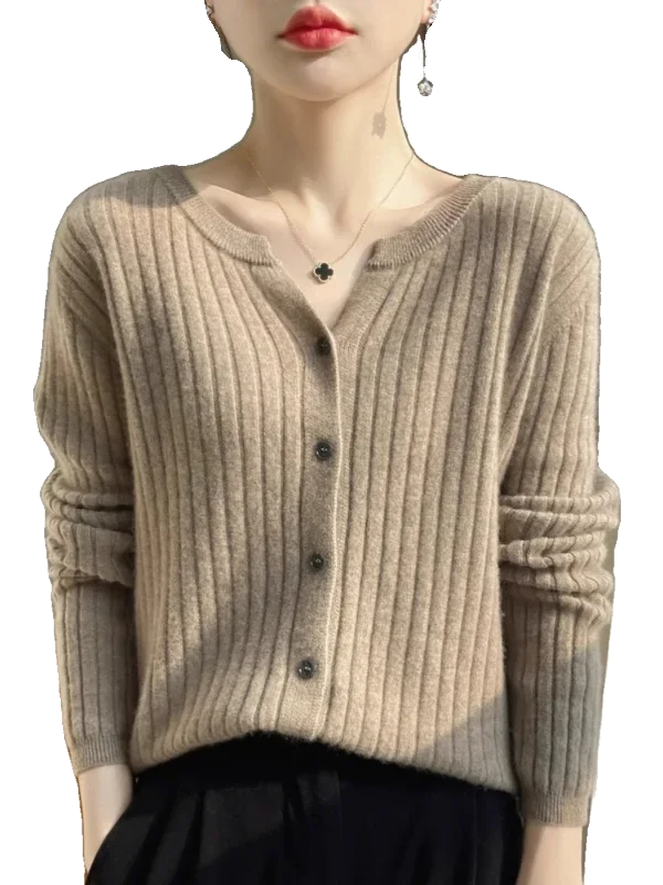 Single Breasted Knit Cardigan for Women Cardigans Single Breasted Knit Cardigan for Women Cardigans KDBazar