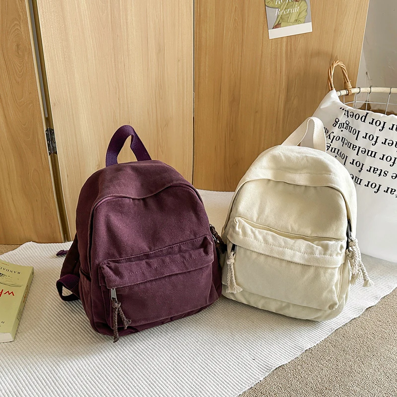 Small Canvas Backpack for Women Gifts Small Canvas Backpack for Women Gifts KDBazar