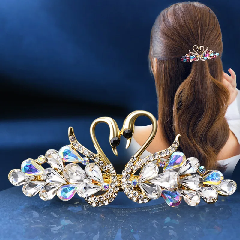 Sparkly Diamond Swan Barrettes Stylish Barrette Hair Clip Hair Clip Hair Clip Pony Tail Clip Head Top Clip Clothing & Accessories Hair Accessories Women’s Fashion Sparkly Diamond Swan Barrettes Stylish Barrette Hair Clip Hair Clip Hair Clip Pony Tail Clip Head Top Clip Clothing & Accessories Hair Accessories Women's Fashion KDBazar