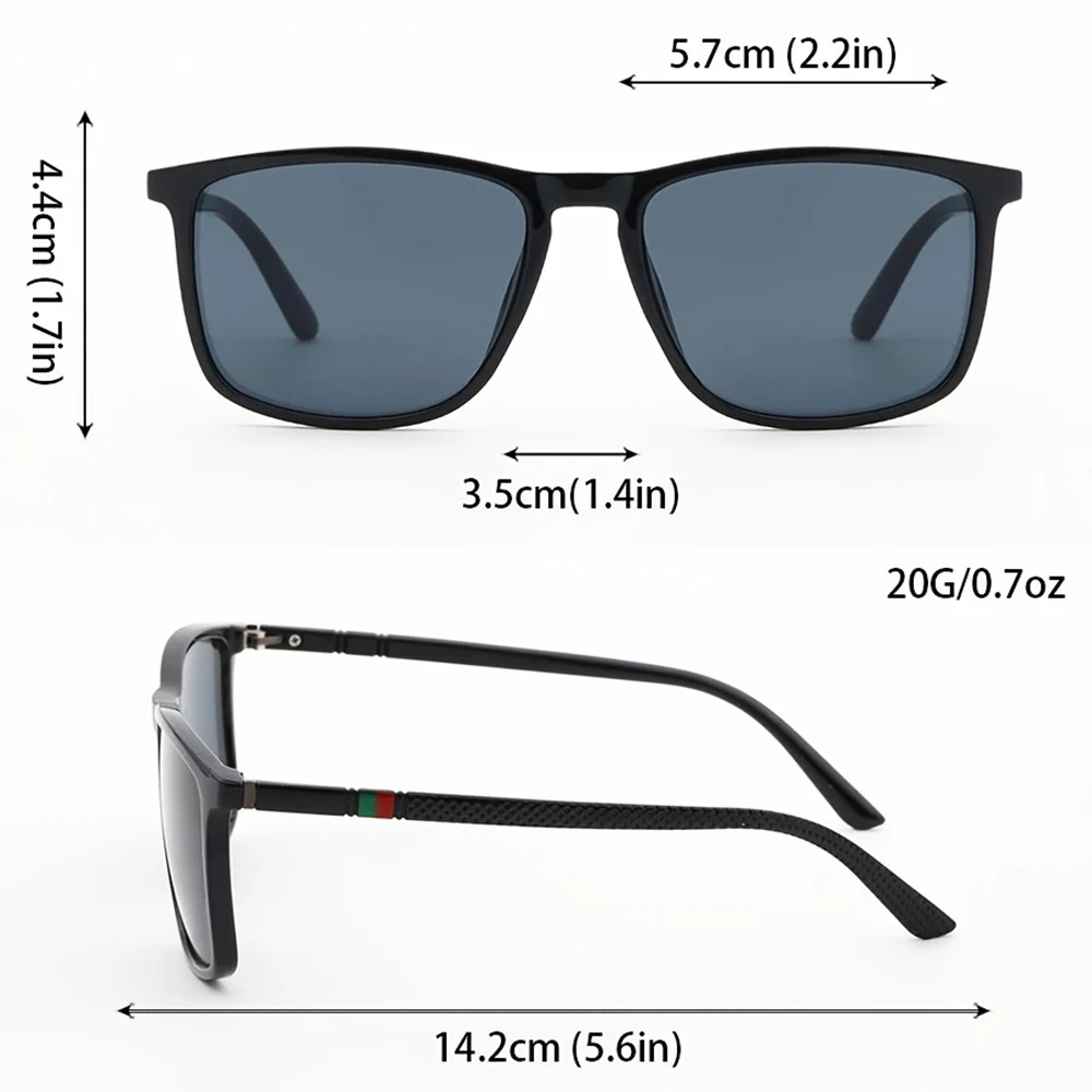 Square Vintage Polarized Sunglasses TrendyMate Square Vintage Polarized Sunglasses TrendyMate KDBazar