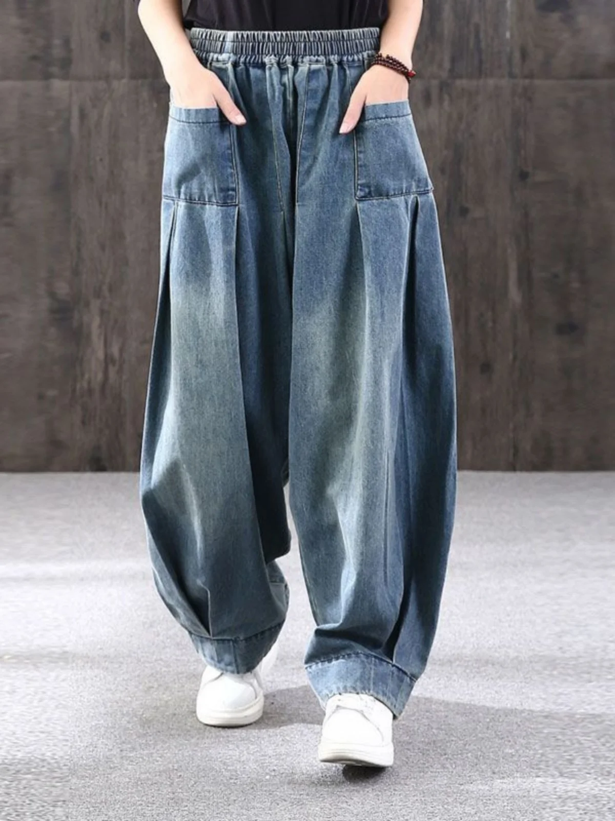 Summer Loose Large Size Harem Jeans Women’s plus Size Carrot Pants Casual Lantern Pants Trendy Sle Mom Jeans High Waist Jeans, Pants & Skirts Trousers Women’s Fashion Summer Loose Large Size Harem Jeans Women's plus Size Carrot Pants Casual Lantern Pants Trendy Sle Mom Jeans High Waist Jeans, Pants & Skirts Trousers Women's Fashion KDBazar