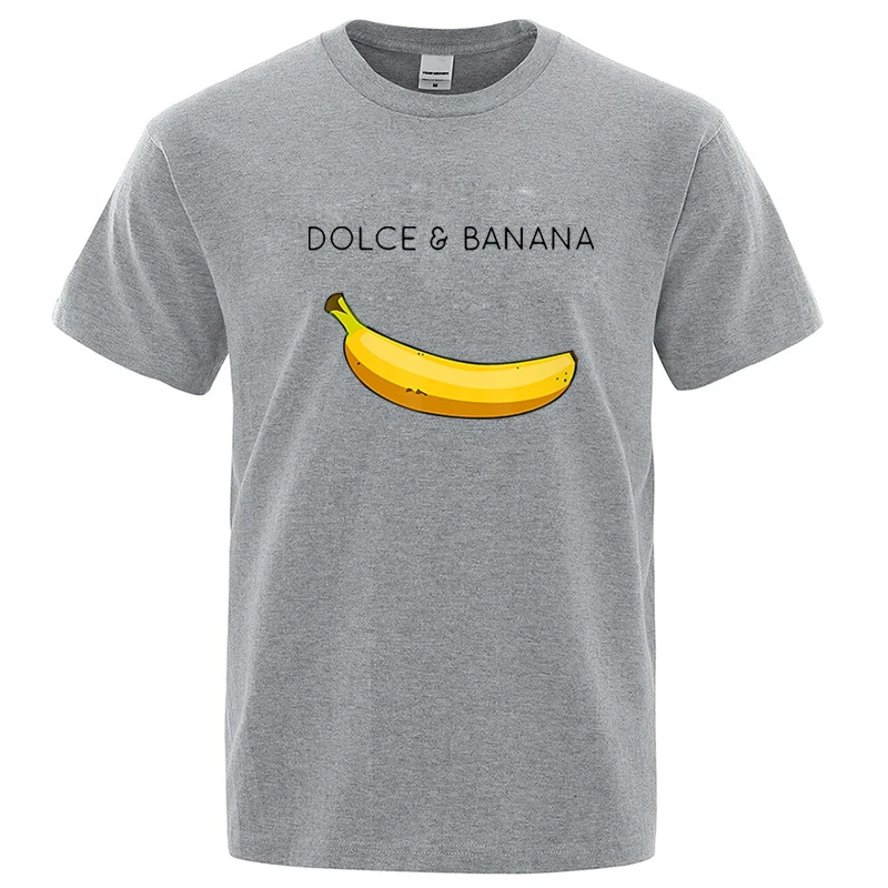 Summer Men T-shirt High Quality Cotton Blend Funny Banana Printing Loose O-neck Men Short Sleeve Casual For Male T-shirt Top Tee Men’s Clothing Men’s Fashion Men’s T-Shirts Summer Men T-shirt High Quality Cotton Blend Funny Banana Printing Loose O-neck Men Short Sleeve Casual For Male T-shirt Top Tee Men's Clothing Men's Fashion Men's T-Shirts KDBazar