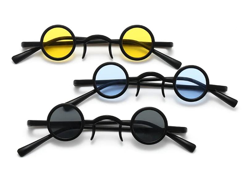 Tiny Round Steampunk Sunglasses for Men TrendyMate Tiny Round Steampunk Sunglasses for Men TrendyMate KDBazar