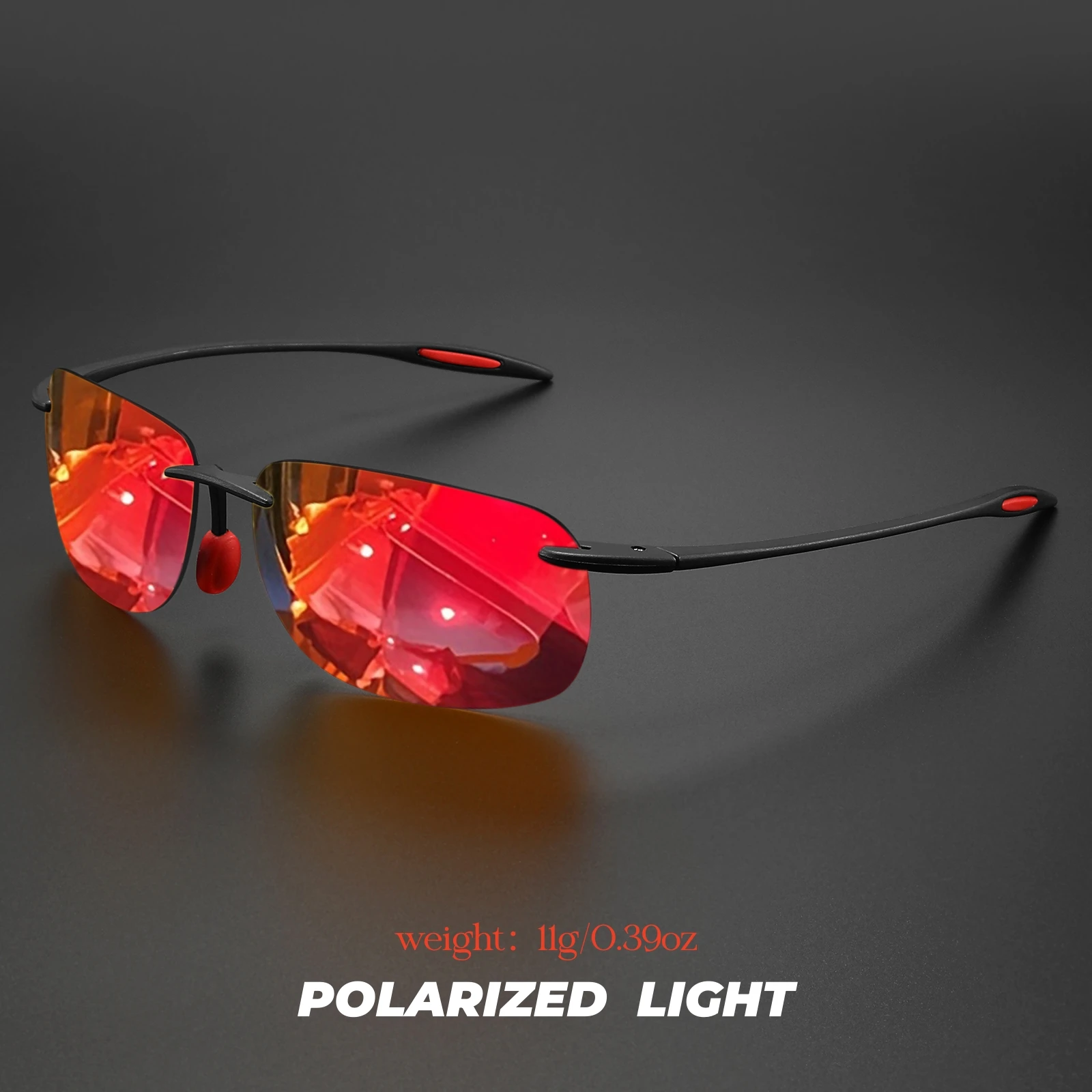 Ultra Light 11g TR90 Frameless Polarized Sunglasses – Flexible & Comfort Fit, Square Shape for Driving, Fishing, Outdoor Mens Sunglasses Ultra Light 11g TR90 Frameless Polarized Sunglasses - Flexible & Comfort Fit, Square Shape for Driving, Fishing, Outdoor Mens Sunglasses KDBazar