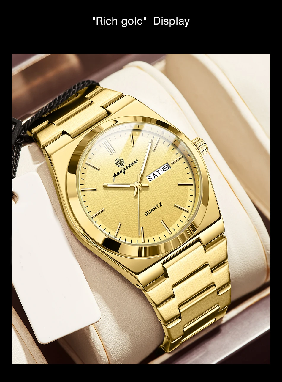 Ultra Thin Minimalist Watch color options