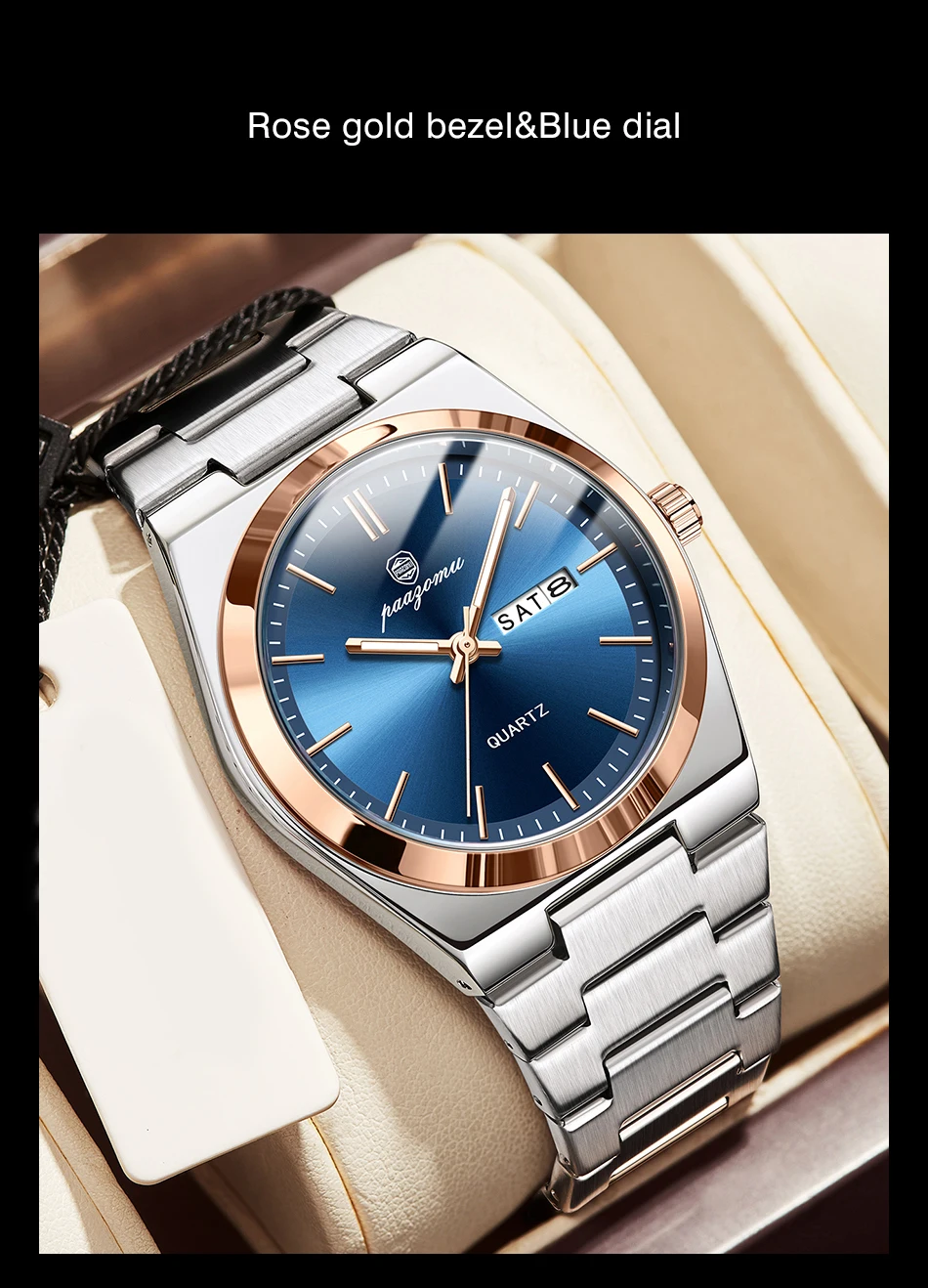 Ultra Thin Minimalist Watch band detail