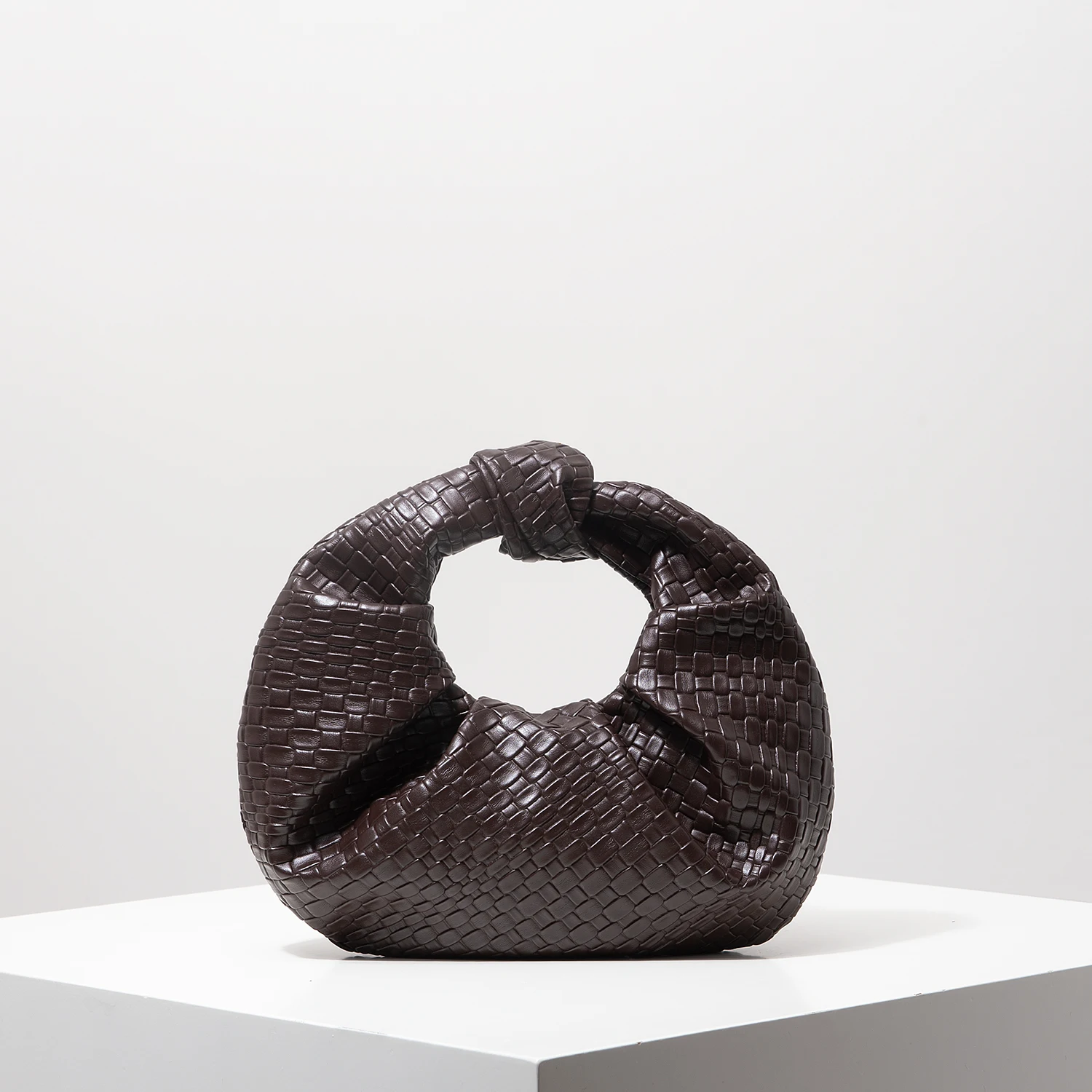 evening clutch bag for women, woven texture detail