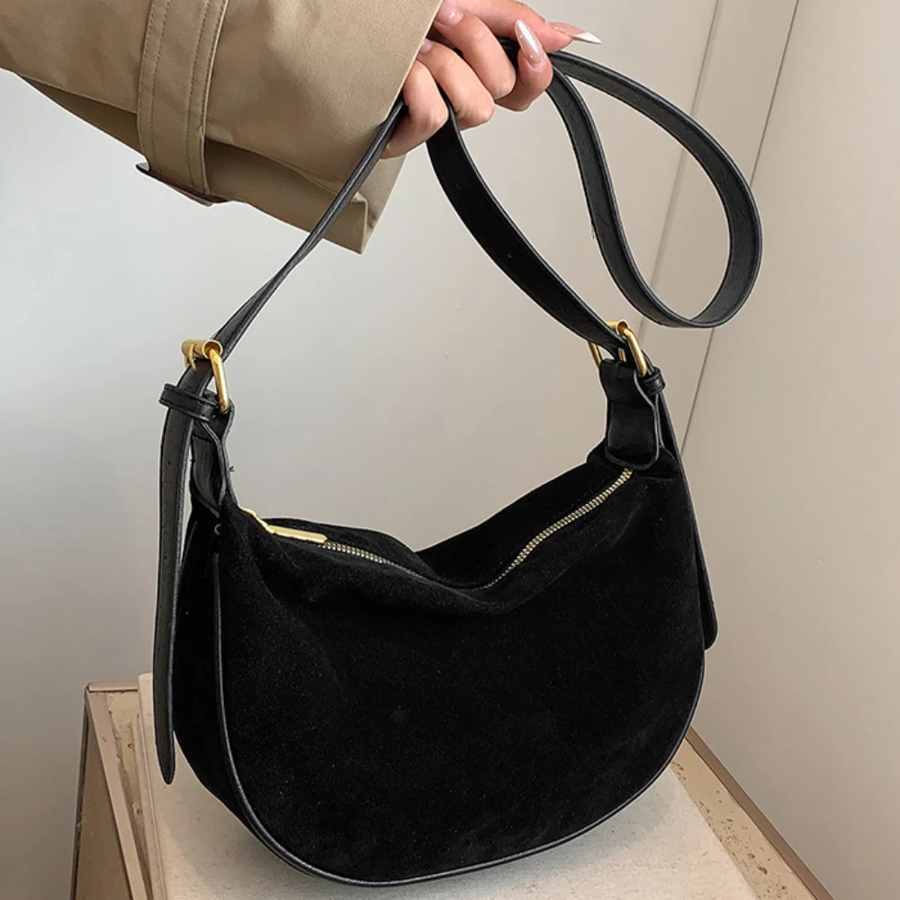 Vintage Suede Crossbody Bag Casual All-Match Large Capacity Soft Zipper Burgundy Packs Daily Working Commute One Shoulder Bags Bags & Accessories Burgundy Bags handbags and purses Vintage Suede Crossbody Bag Casual All-Match Large Capacity Soft Zipper Burgundy Packs Daily Working Commute One Shoulder Bags Bags & Accessories Burgundy Bags handbags and purses KDBazar