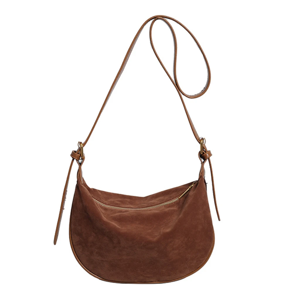 Vintage Suede Crossbody Bag Casual All-Match Large Capacity Soft Zipper Burgundy Packs Daily Working Commute One Shoulder Bags Bags & Accessories Burgundy Bags handbags and purses Vintage Suede Crossbody Bag Casual All-Match Large Capacity Soft Zipper Burgundy Packs Daily Working Commute One Shoulder Bags Bags & Accessories Burgundy Bags handbags and purses KDBazar