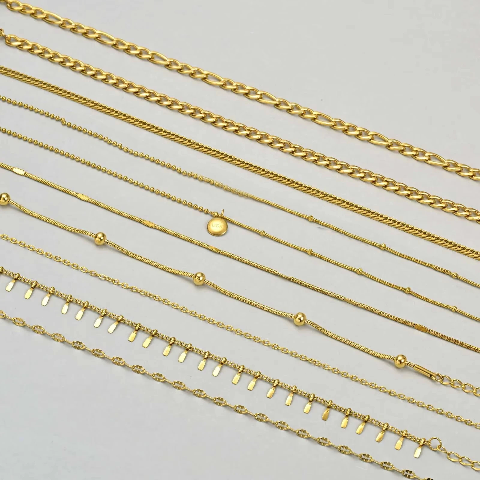 Waterproof Layered Link Chain Anklets Bracelet for Women, Gold Plated Foot Leg Anklets Summer Boho Beach Jewelry Adjustable Anklet Jewelry Jewelry & Watches Waterproof Layered Link Chain Anklets Bracelet for Women, Gold Plated Foot Leg Anklets Summer Boho Beach Jewelry Adjustable Anklet Jewelry Jewelry & Watches KDBazar
