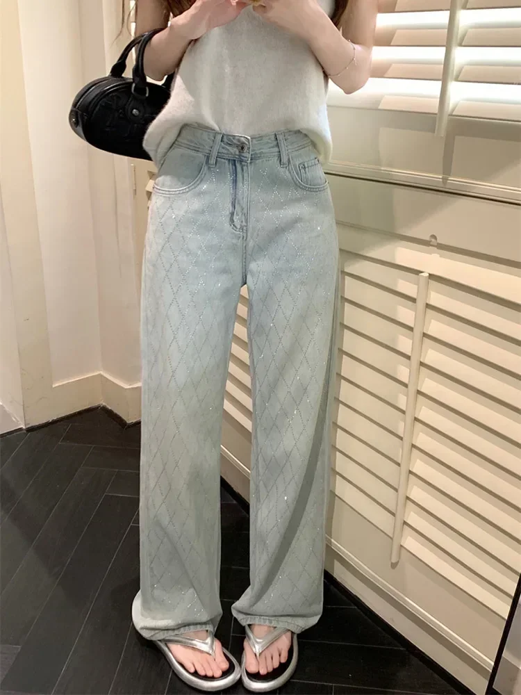 Women Blue Baggy Plaid Jeans Vintage Y2k Cowboy Pants Harajuku Aesthetic Denim Trousers Trashy Japanese 2000s Style Clothes 2024 Jeans, Pants & Skirts Trousers Women’s Fashion Women Blue Baggy Plaid Jeans Vintage Y2k Cowboy Pants Harajuku Aesthetic Denim Trousers Trashy Japanese 2000s Style Clothes 2024 Jeans, Pants & Skirts Trousers Women's Fashion KDBazar