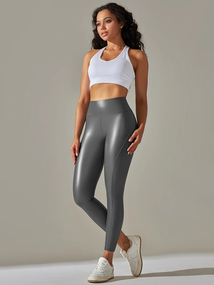 Women PU Leather Pants High Waist Leather Leggings Elastic Slim Skinny Sexy Leather Pants Hip Push Up Patchwork Tights Trousers Women PU Leather Pants High Waist Leather Leggings Elastic Slim Skinny Sexy Leather Pants Hip Push Up Patchwork Tights Trousers KDBazar