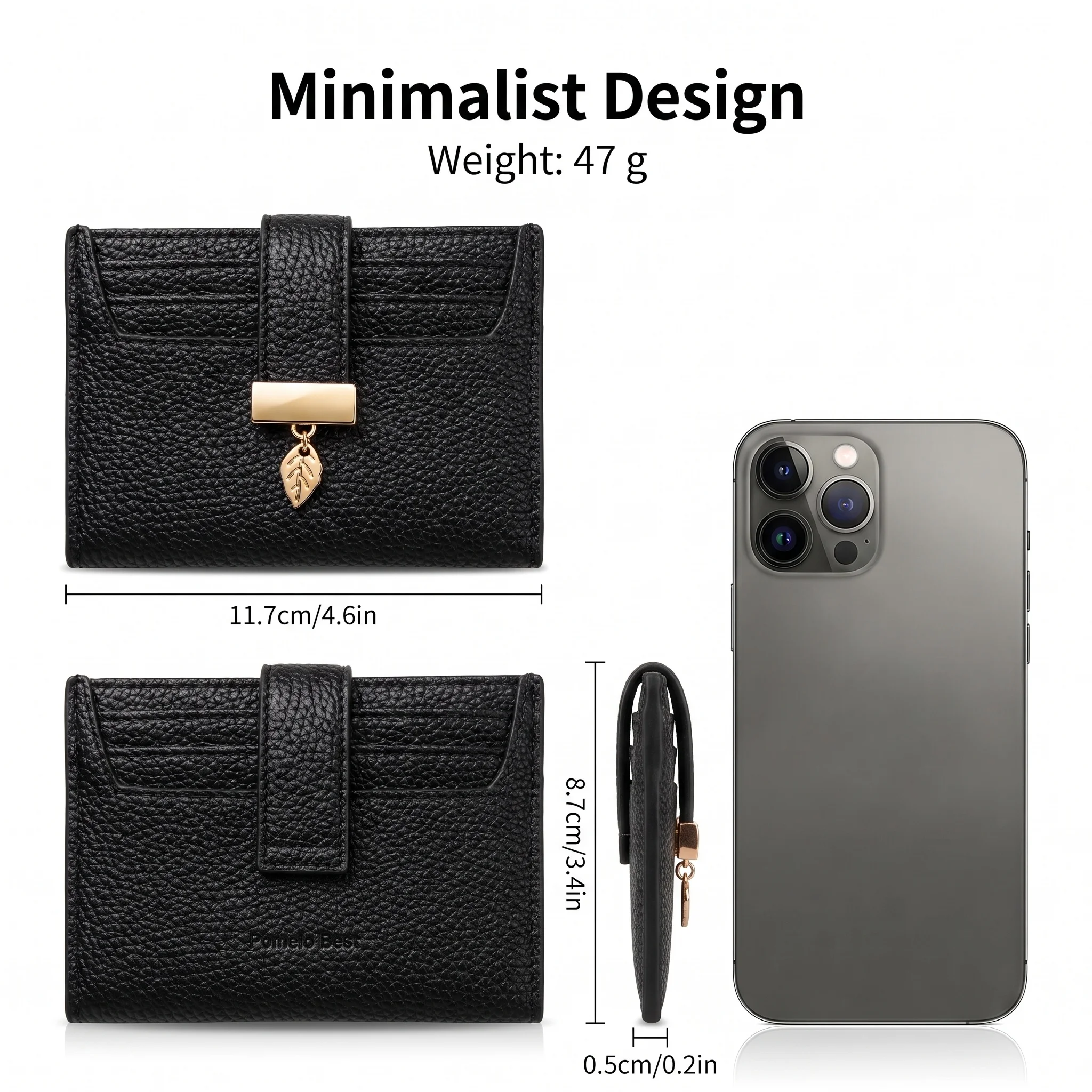 Women PU Leather RFID Blocking Card Wallet Slim Mini Credit Card Holder 7 Slots Coin Purse Leaf Pendant Portable Pocket Purse Camis & Tops Clothing & Accessories Tops & Tees Women’s Fashion Women PU Leather RFID Blocking Card Wallet Slim Mini Credit Card Holder 7 Slots Coin Purse Leaf Pendant Portable Pocket Purse Camis & Tops Clothing & Accessories Tops & Tees Women's Fashion KDBazar