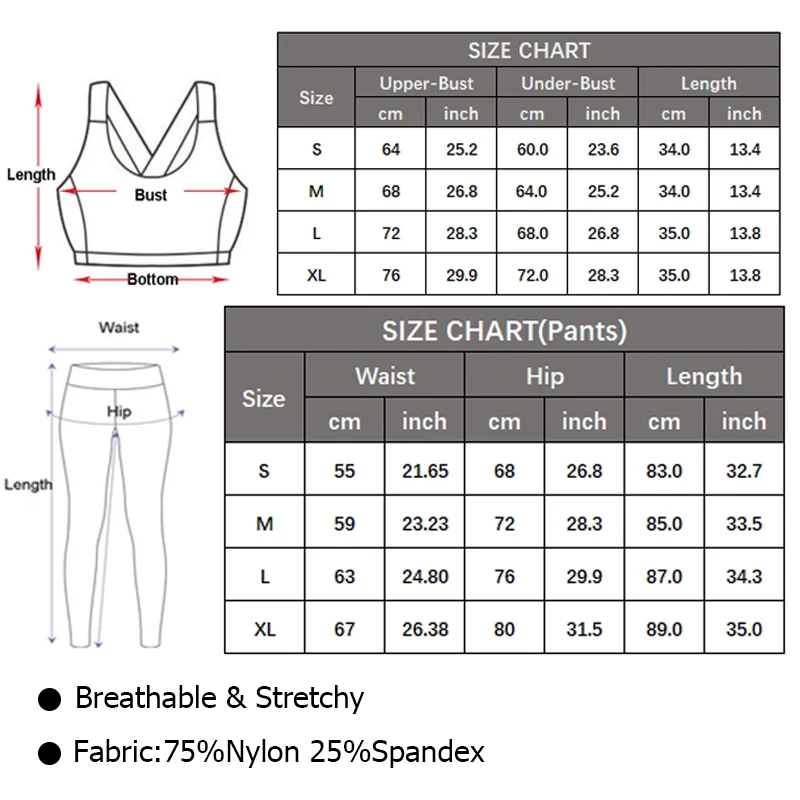 Women Two Pieces Fitness Yoga Set Stretch Soft Running Gym Suit Breathable Quick Dry Sportswear Female Strwetchy Workout Clothes Women’s Activewear Women’s Fashion Women’s Sport Clothing Women Two Pieces Fitness Yoga Set Stretch Soft Running Gym Suit Breathable Quick Dry Sportswear Female Strwetchy Workout Clothes Women's Activewear Women's Fashion Women's Sport Clothing KDBazar