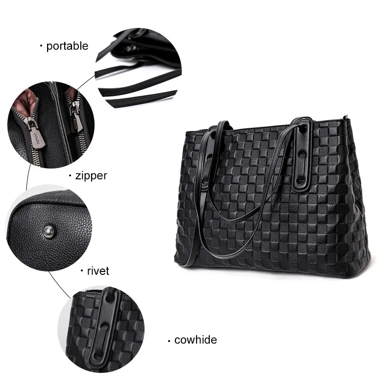 Women’s Genuine Leather Tote Bag Large Capacity Printed Cowhide Shoulder Handbag Stylish Casual Top-Handle Bag for Everyday Use Tote Handbags Women's Genuine Leather Tote Bag Large Capacity Printed Cowhide Shoulder Handbag Stylish Casual Top-Handle Bag for Everyday Use Tote Handbags KDBazar