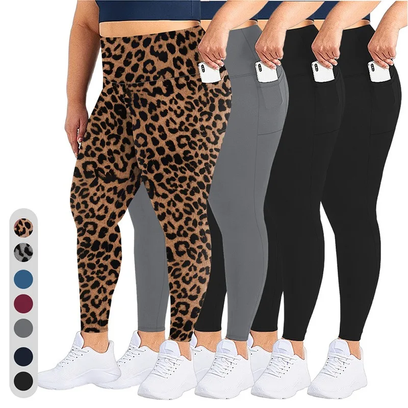 Women’s High-Waisted Yoga Pants Plus Size Butt-Lifting Workout Leggings with Pockets Elastic Activewear for Gym & Running Leggings Plus Size Leggings Women’s Fashion Women's High-Waisted Yoga Pants Plus Size Butt-Lifting Workout Leggings with Pockets Elastic Activewear for Gym & Running Leggings Plus Size Leggings Women's Fashion KDBazar