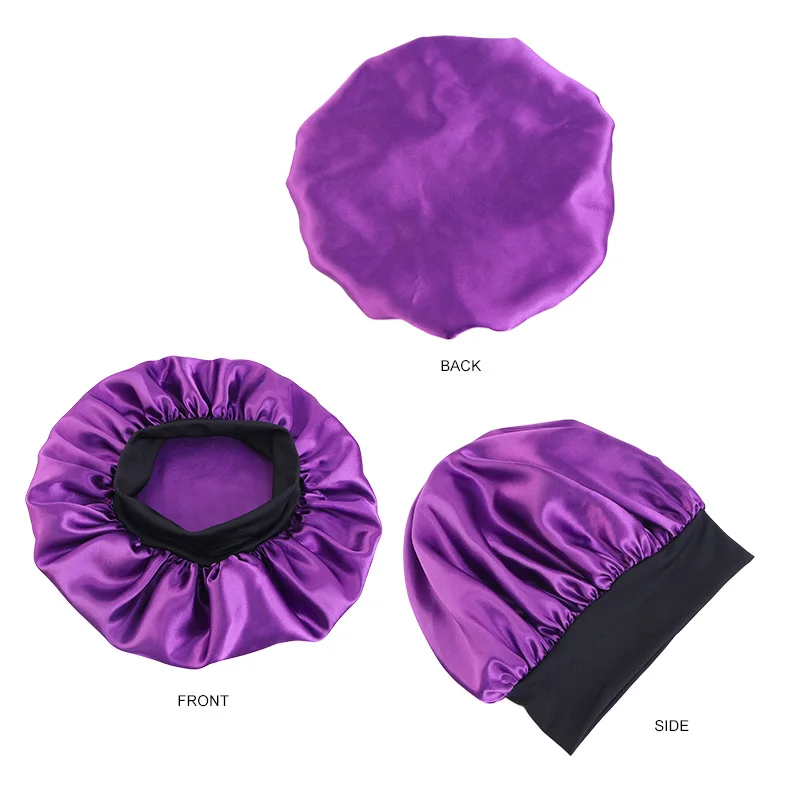 Women’s Satin Solid Bonnets Wide-brimmed Night Sleeping Bathing Hat Unisex Head Wrap Elastic Band Cap Hair Care Bonnet Clothing & Accessories Hair Accessories Women’s Fashion Women's Satin Solid Bonnets Wide-brimmed Night Sleeping Bathing Hat Unisex Head Wrap Elastic Band Cap Hair Care Bonnet Clothing & Accessories Hair Accessories Women's Fashion KDBazar