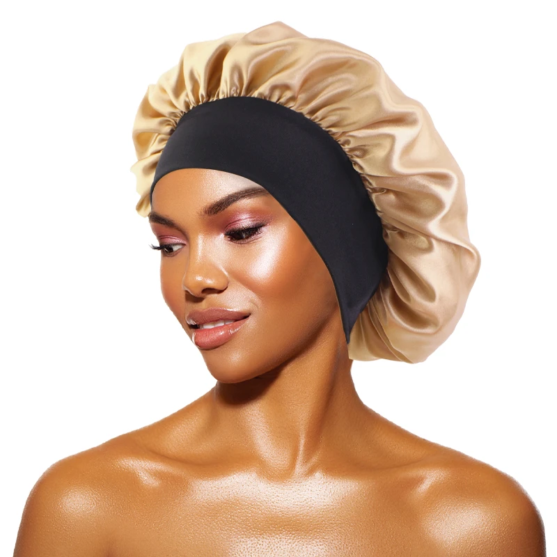 Women’s Satin Solid Bonnets Wide-brimmed Night Sleeping Bathing Hat Unisex Head Wrap Elastic Band Cap Hair Care Bonnet Clothing & Accessories Hair Accessories Women’s Fashion Women's Satin Solid Bonnets Wide-brimmed Night Sleeping Bathing Hat Unisex Head Wrap Elastic Band Cap Hair Care Bonnet Clothing & Accessories Hair Accessories Women's Fashion KDBazar