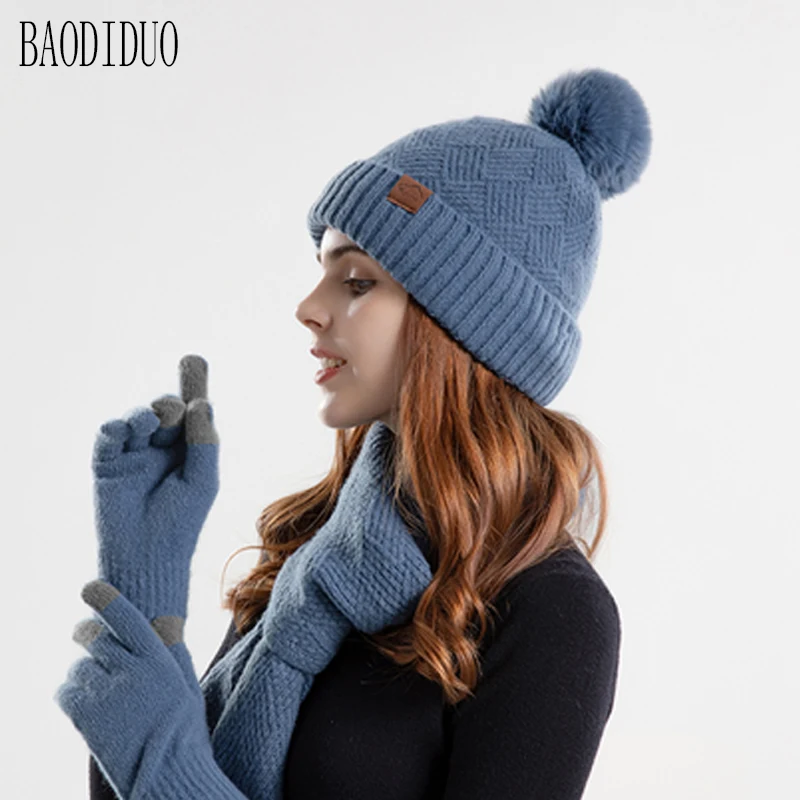 Xinbaoguan 100% Acrylic 9988 Winter Korean Edition Fashion Knitted Wool Warm Hat Scarf Glove 3-Piece Set Ear Protection Hoodie Clothing & Accessories Scarf, Hat & Glove Sets Women’s Fashion Xinbaoguan 100% Acrylic 9988 Winter Korean Edition Fashion Knitted Wool Warm Hat Scarf Glove 3-Piece Set Ear Protection Hoodie Clothing & Accessories Scarf, Hat & Glove Sets Women's Fashion KDBazar