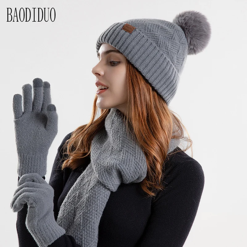 Xinbaoguan 100% Acrylic 9988 Winter Korean Edition Fashion Knitted Wool Warm Hat Scarf Glove 3-Piece Set Ear Protection Hoodie Clothing & Accessories Scarf, Hat & Glove Sets Women’s Fashion Xinbaoguan 100% Acrylic 9988 Winter Korean Edition Fashion Knitted Wool Warm Hat Scarf Glove 3-Piece Set Ear Protection Hoodie Clothing & Accessories Scarf, Hat & Glove Sets Women's Fashion KDBazar