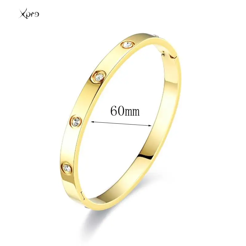 Xpro Stainless Steel Bracelets Woman Bangle Bangles for Woman Golden Love Crystal Wedding Feminina Luxury Jewellery Gifts Bracelets and Bangles Jewelry & Watches Xpro Stainless Steel Bracelets Woman Bangle Bangles for Woman Golden Love Crystal Wedding Feminina Luxury Jewellery Gifts Bracelets and Bangles Jewelry & Watches KDBazar