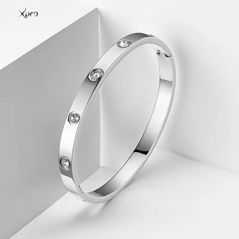 Xpro Stainless Steel Bracelets Woman Bangle Bangles for Woman Golden Love Crystal Wedding Feminina Luxury Jewellery Gifts Bracelets and Bangles Jewelry & Watches Xpro Stainless Steel Bracelets Woman Bangle Bangles for Woman Golden Love Crystal Wedding Feminina Luxury Jewellery Gifts Bracelets and Bangles Jewelry & Watches KDBazar