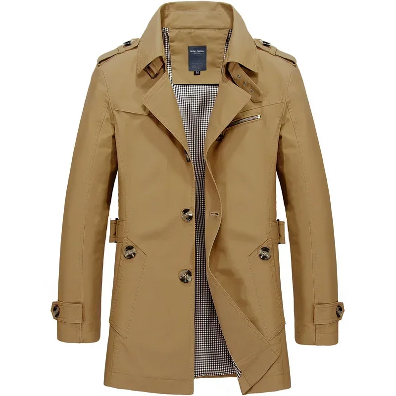 Trench Coat Men Trench Coat Men Men's Coats & Jackets KDBazar
