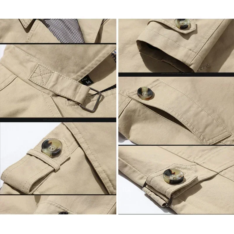 Trench Coat Men Trench Coat Men Men's Coats & Jackets KDBazar