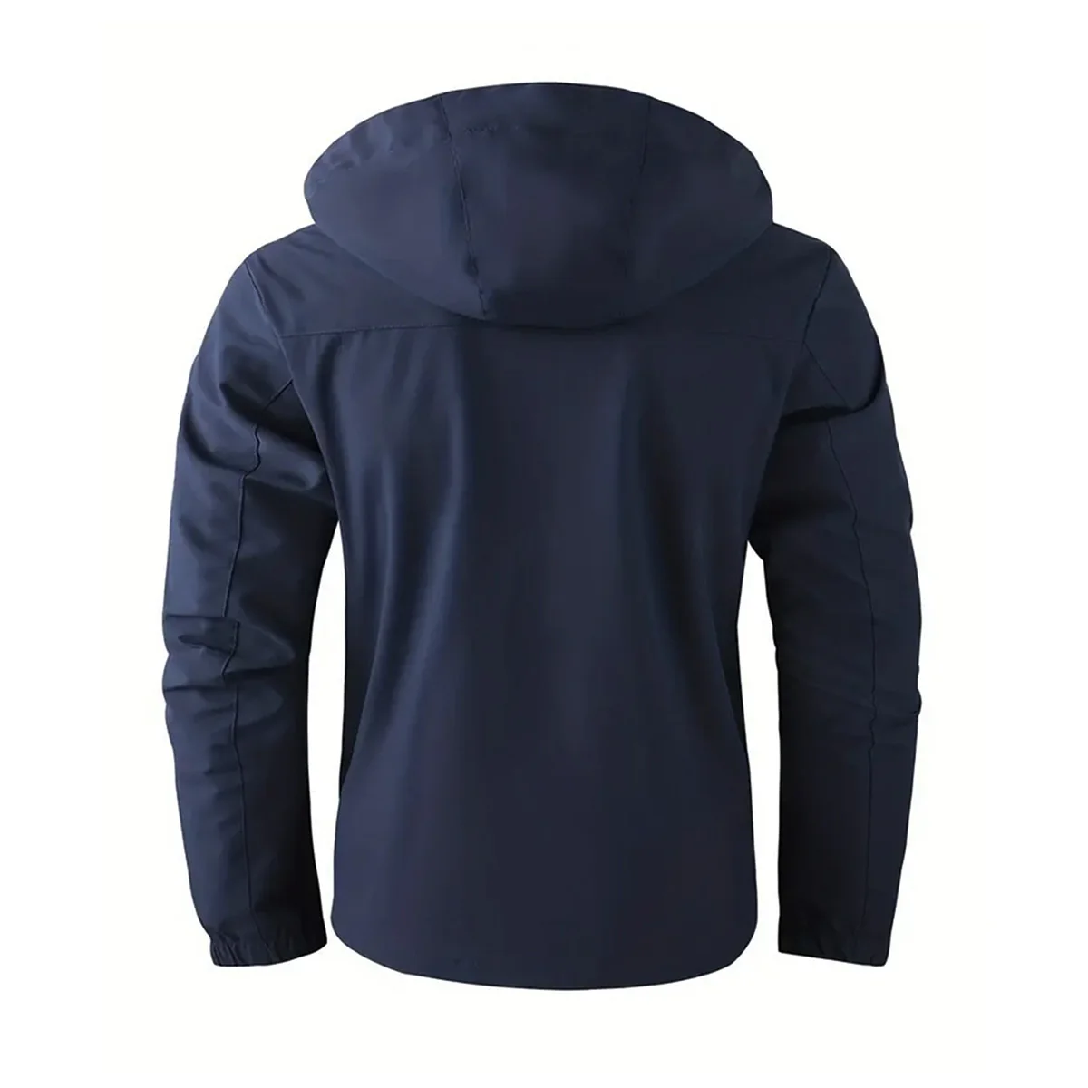 Men’s Spring and Autumn Plus Size Multi-Pocket Hooded Windproof Jacket, Sports Casual Outdoor Workwear Loose Jacket Men's Spring and Autumn Plus Size Multi-Pocket Hooded Windproof Jacket, Sports Casual Outdoor Workwear Loose Jacket Leduntino Jackets & Coats Men's Coats & Jackets Men's Fashion KDBazar